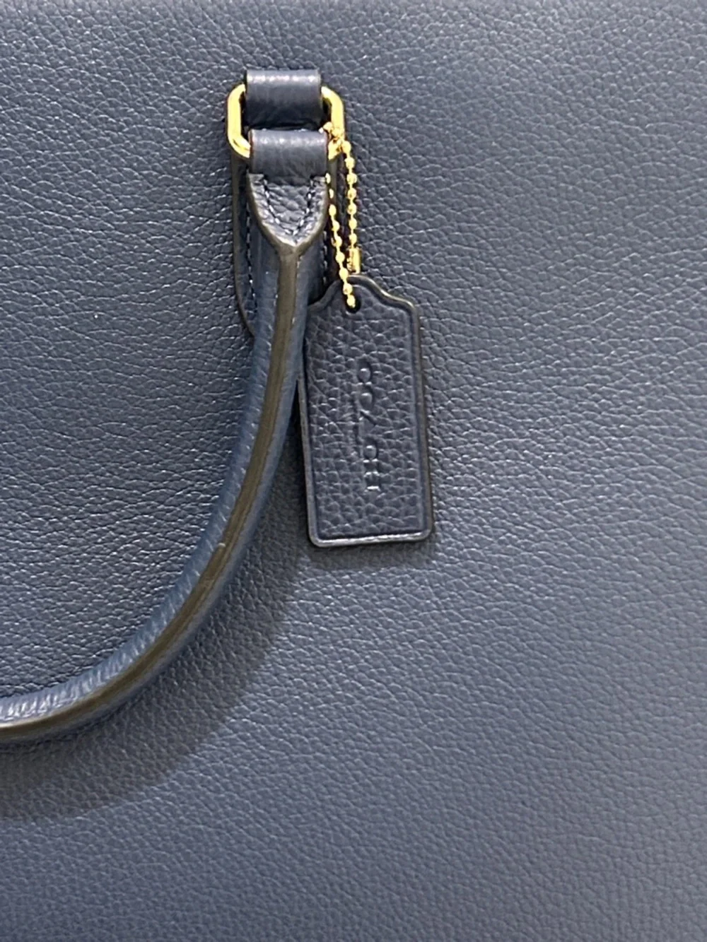 Coach (NWT) Maggie Tote Bag in Deep Blue - Picture 5 of 17